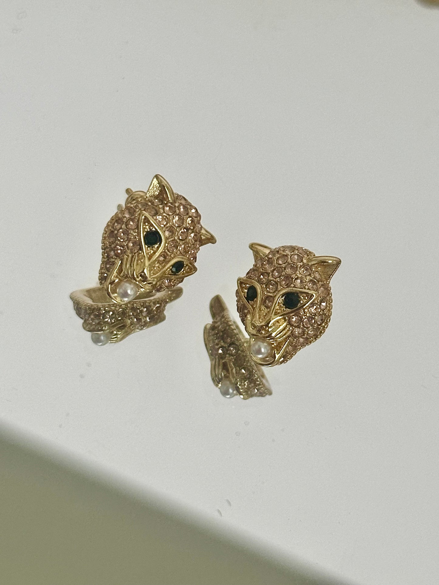 Panther earrings