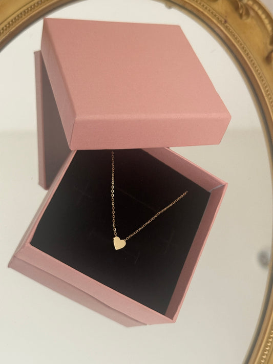 Mini Gold Heart 14k