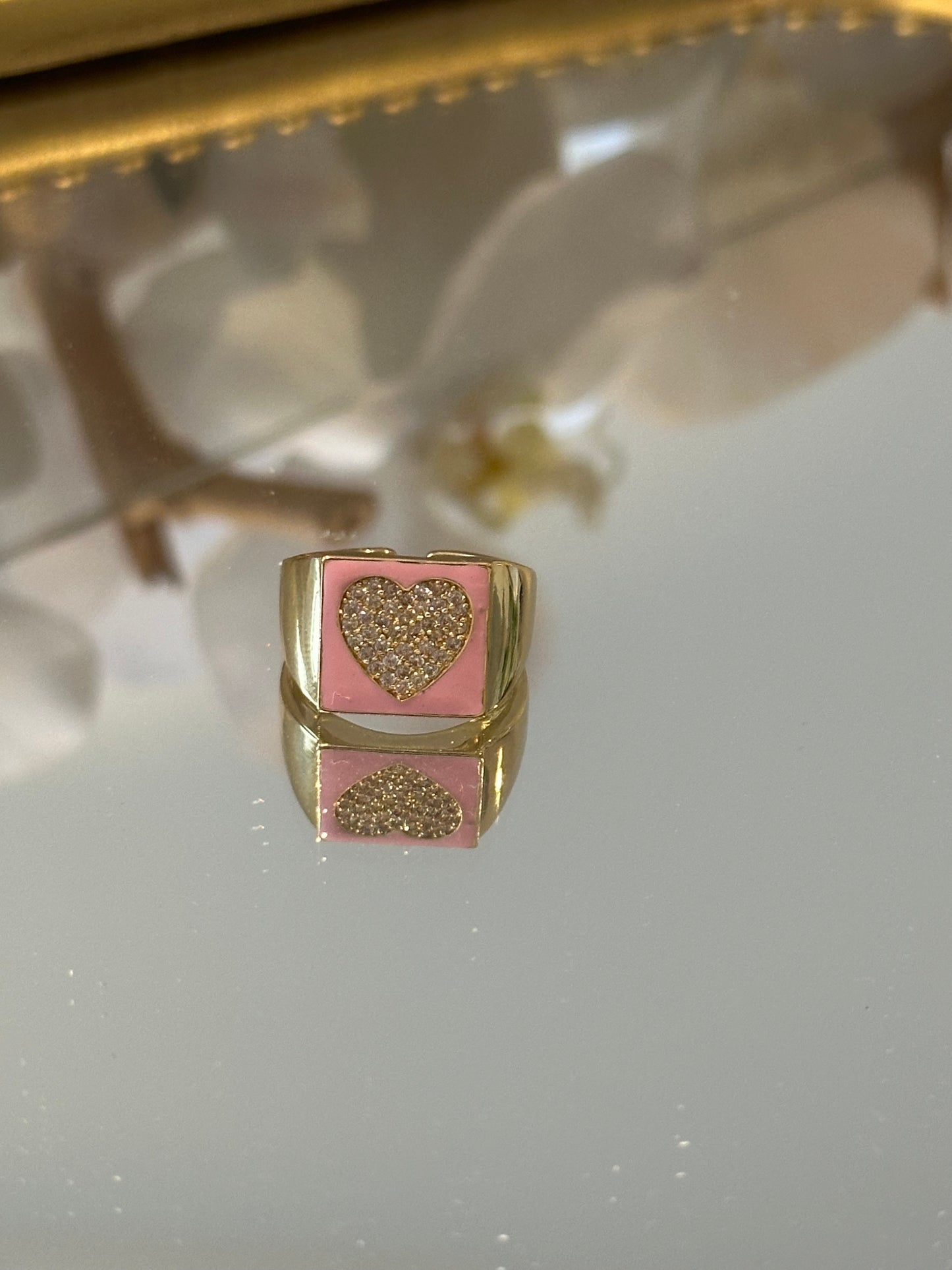 Heart colors ring