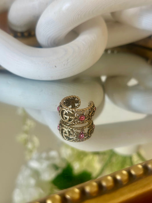 Old Gold Adjustable Ring