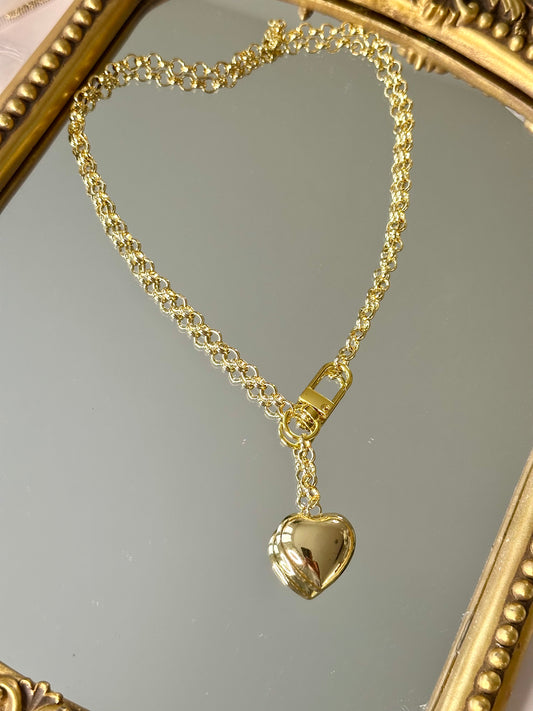 Heart Gold Necklace