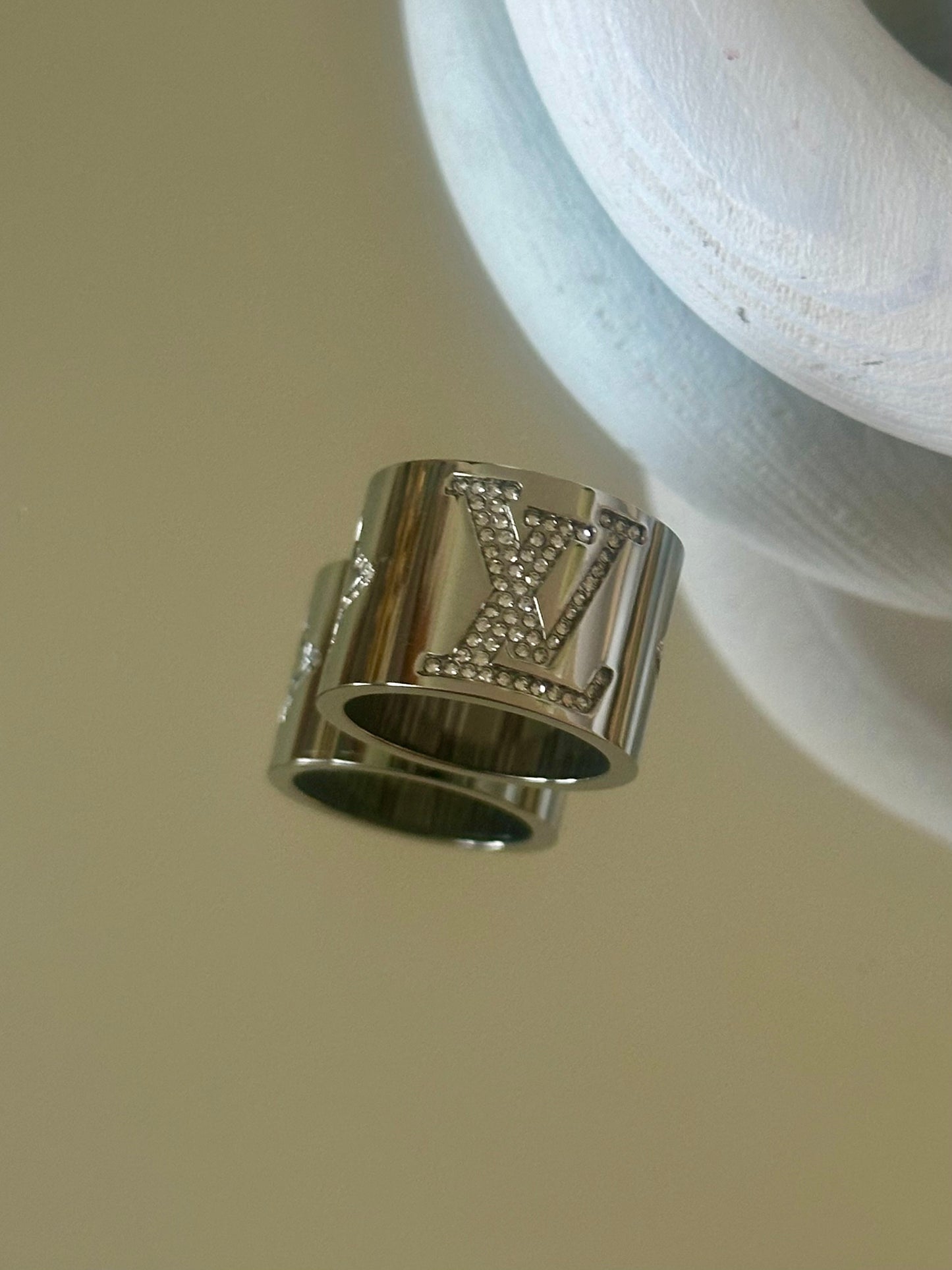 Thick Ring with Stone