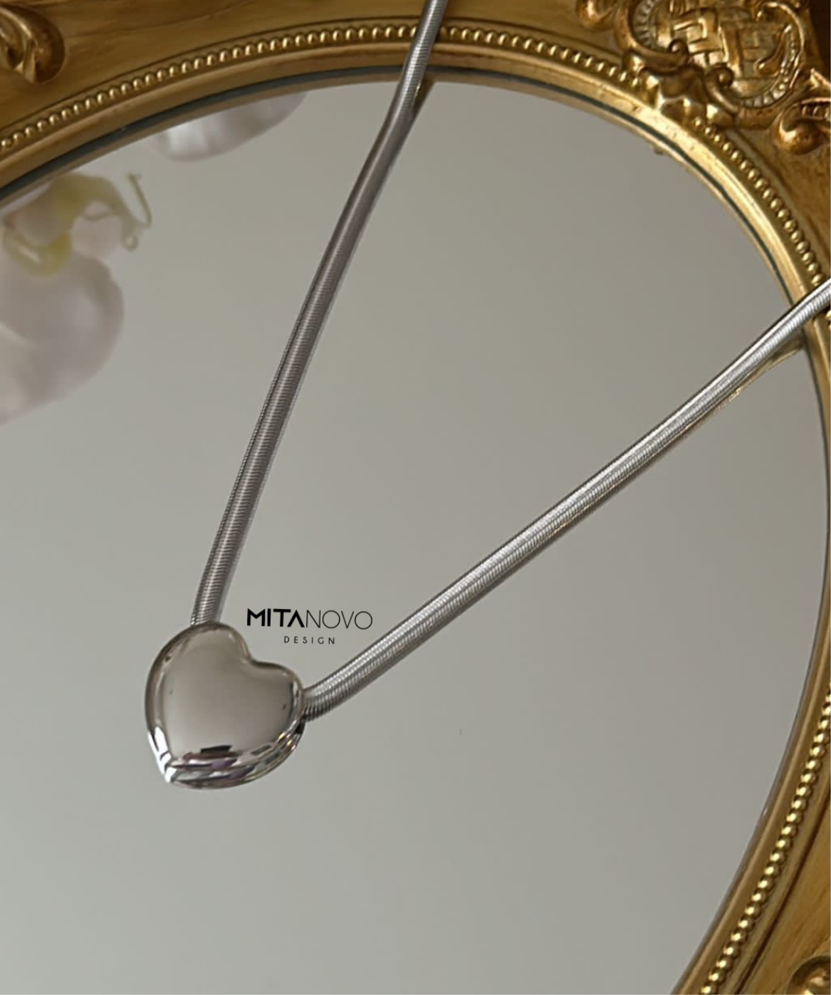 Heart Silver Necklace