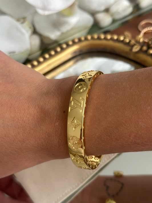 Gold Cuff Bracelet