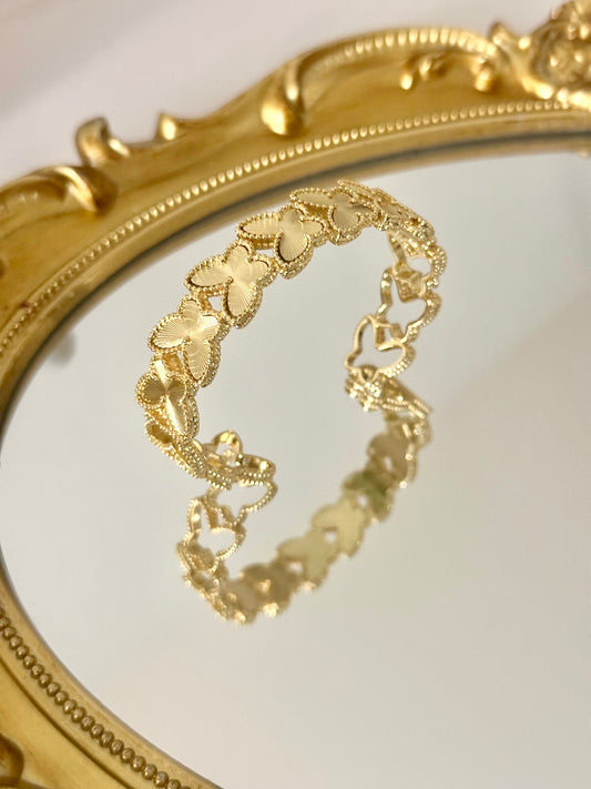 Butterfly Gold cuff