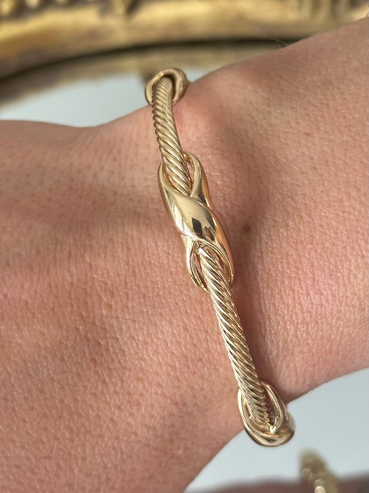 Gold Cuff Bracelet