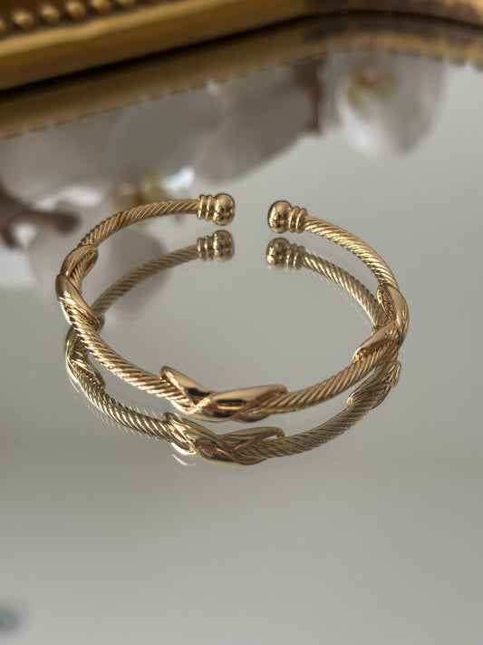 Gold Cuff Bracelet