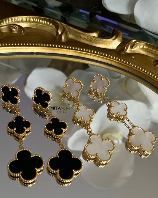 Flower Dangling Earrings