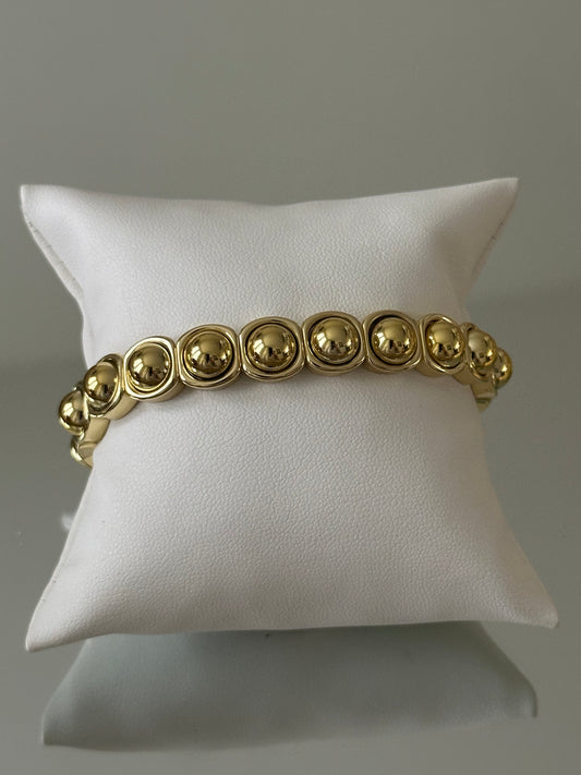 Gold elastic Bracelet