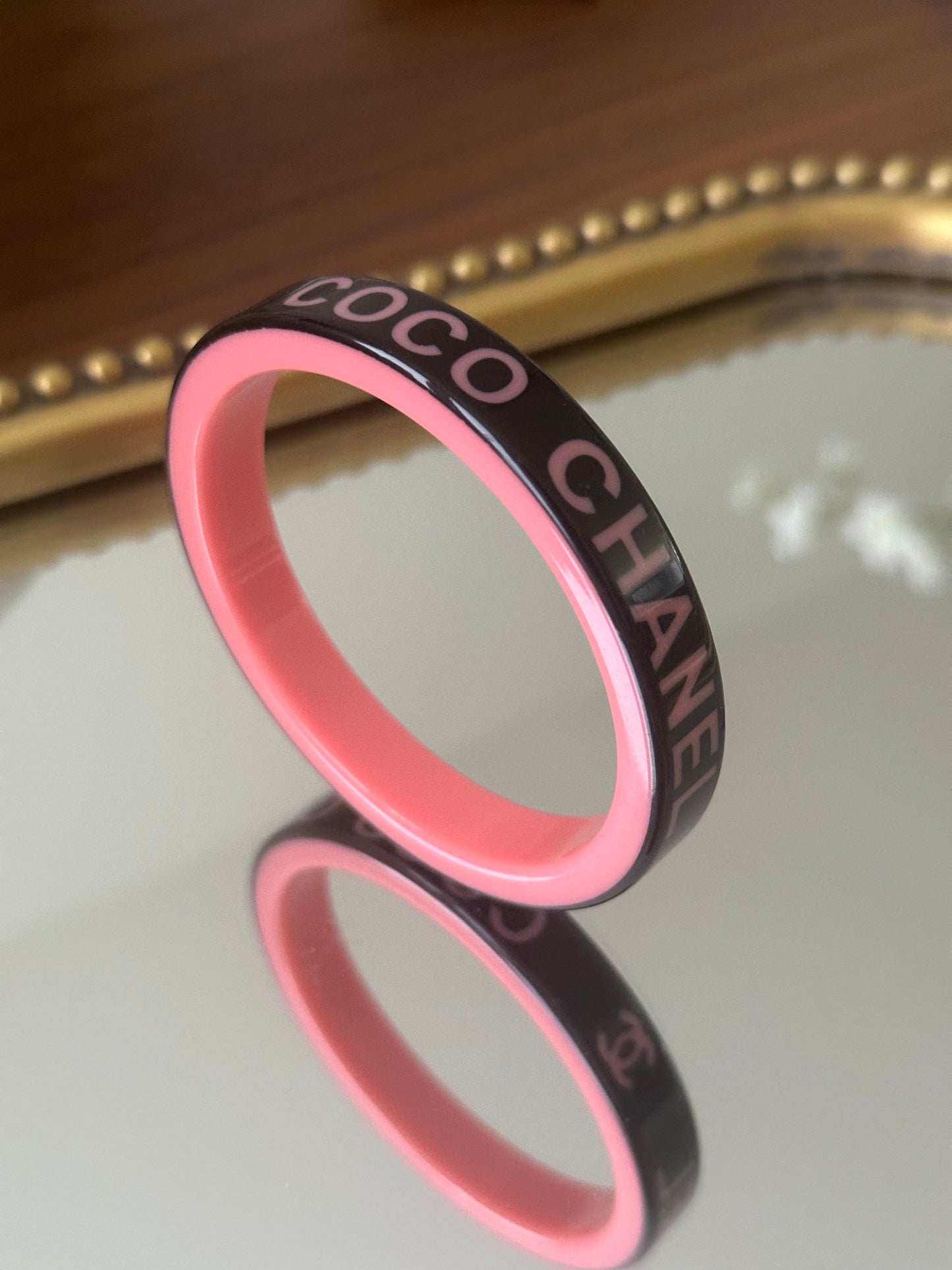 Acrylic Round Bracelet