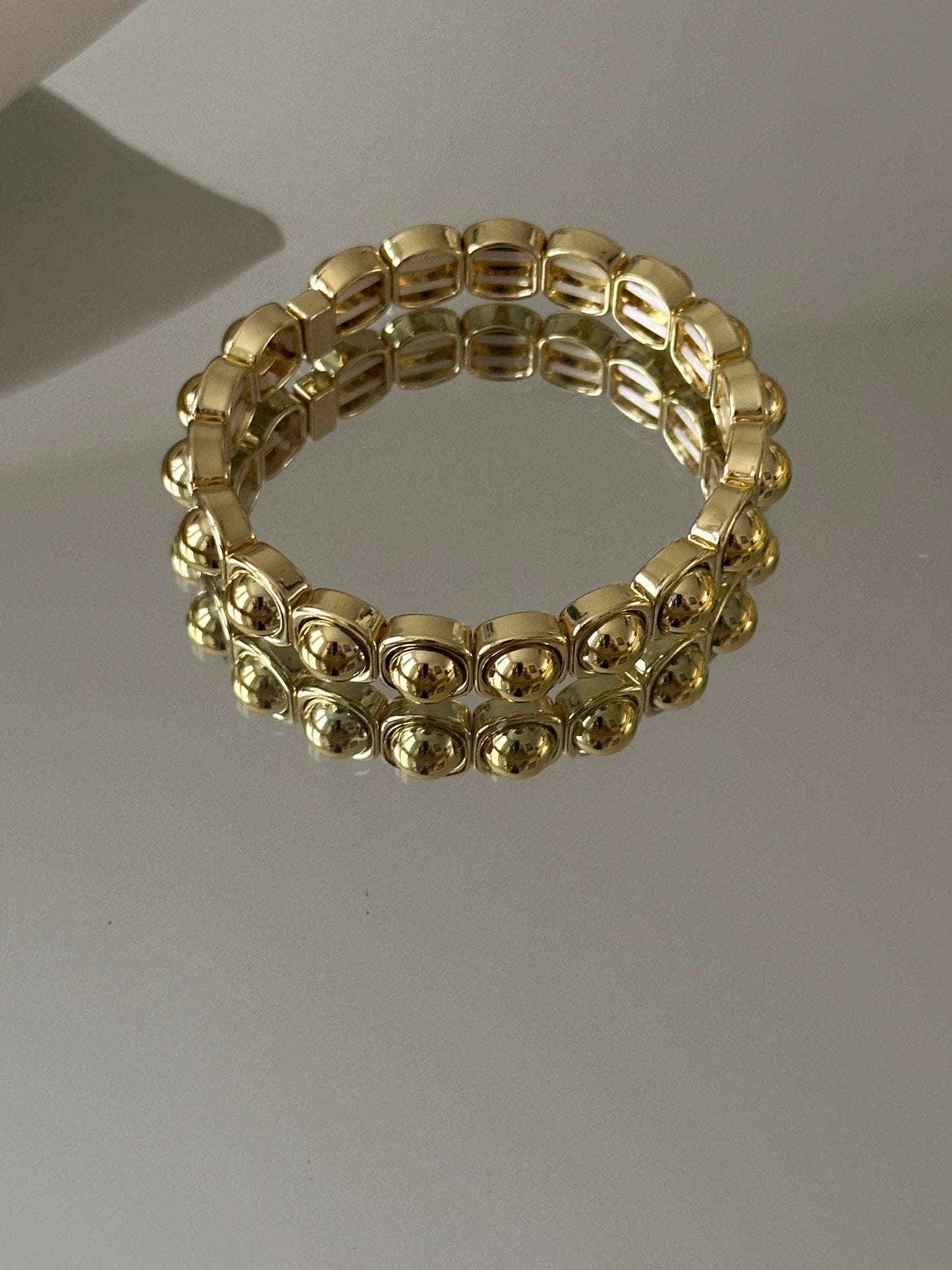 Gold elastic Bracelet