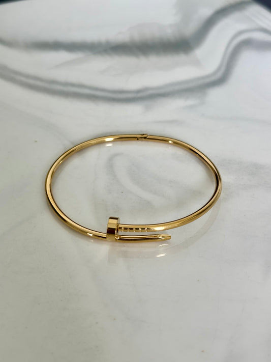 Thin Gold Bracelet