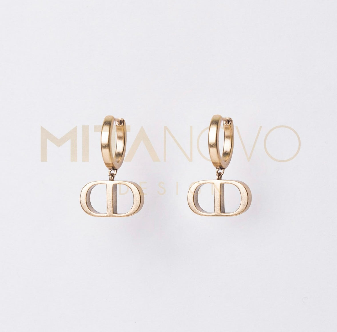 Old Gold Dangling Earrings