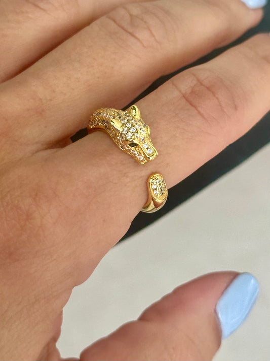 Adjustable Panther Ring