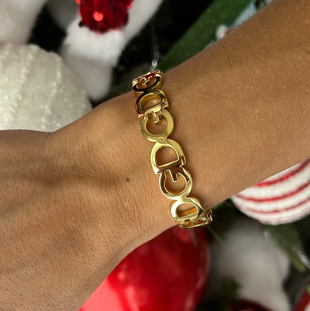Gold Cuff Bracelet