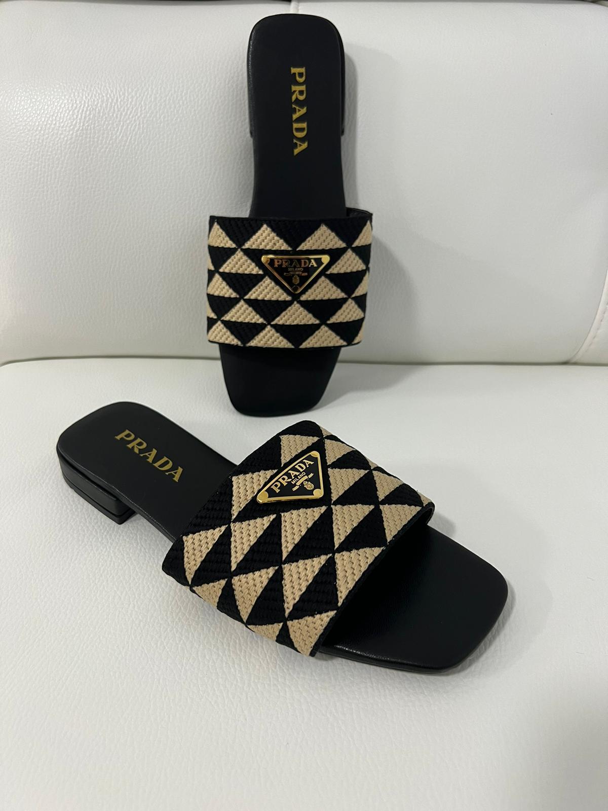 Abstract sandals