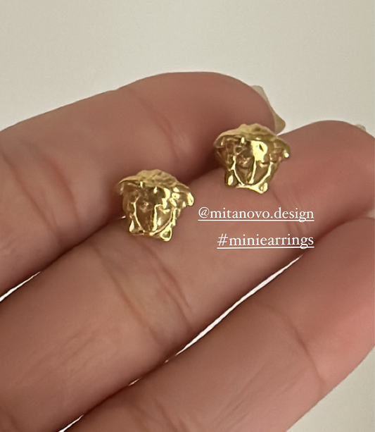 Mini Medusa earrings