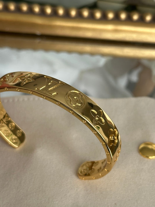 Gold Cuff Bracelet