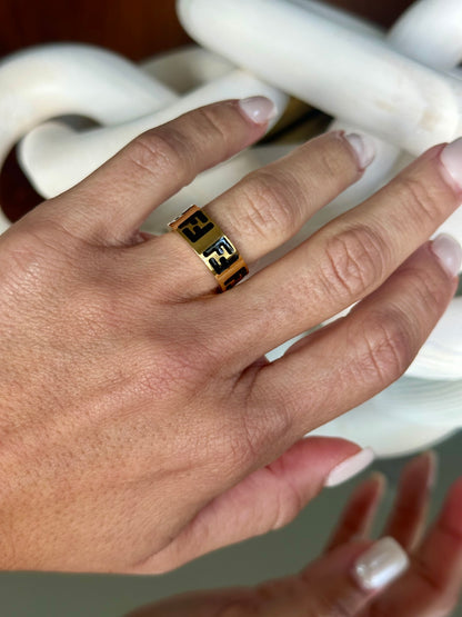 Black Gold Ring