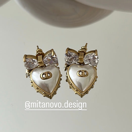 Heart earrings