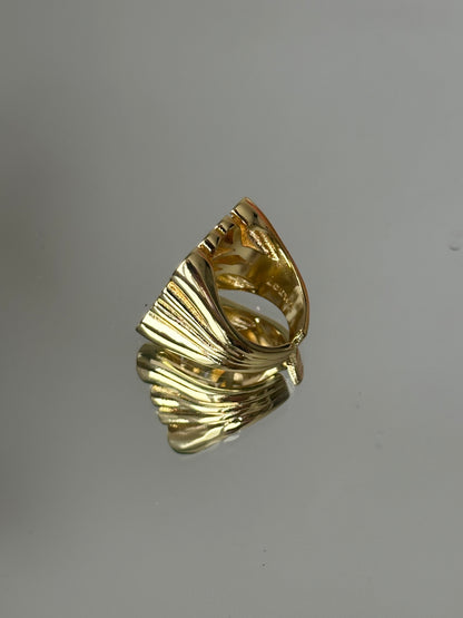 Gold Adjustable Ring