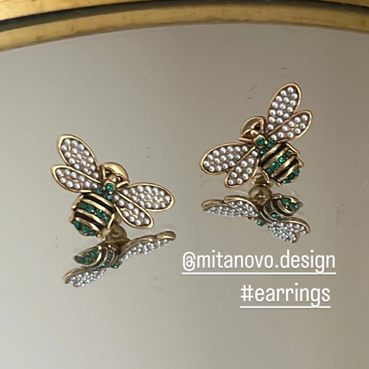 Bee earrings