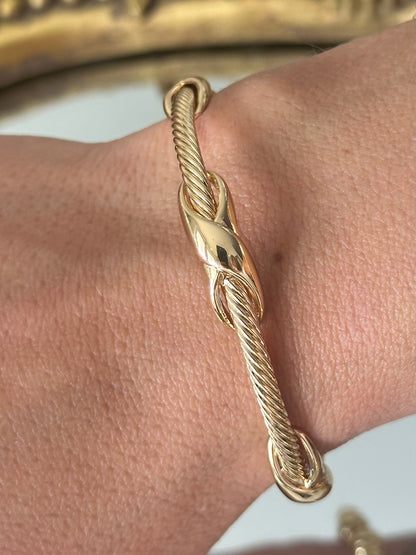 Gold Cuff Bracelet