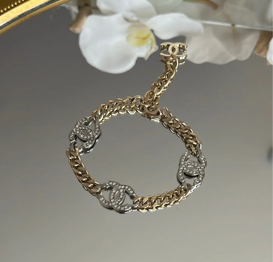 Silver and Gold bracelet