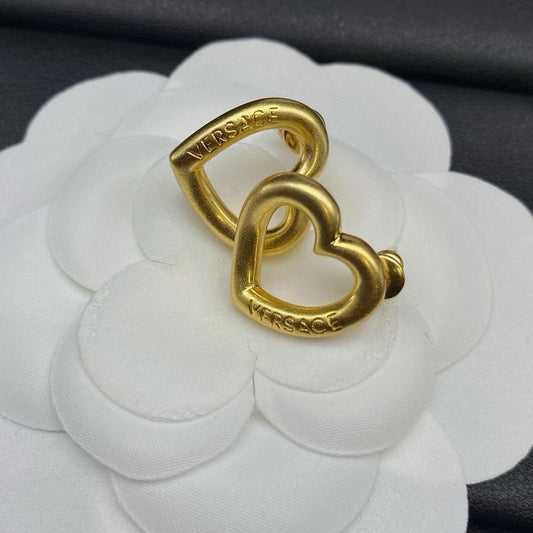 Gold Heart earrings