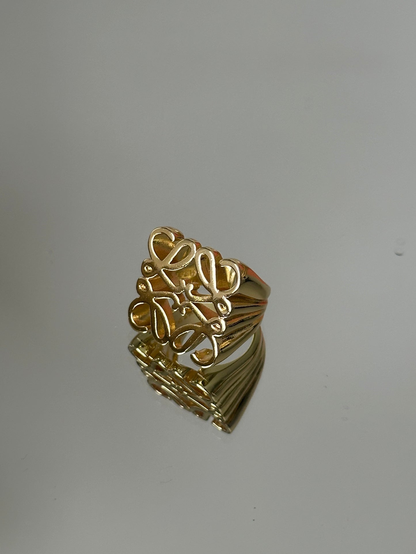 Gold Adjustable Ring