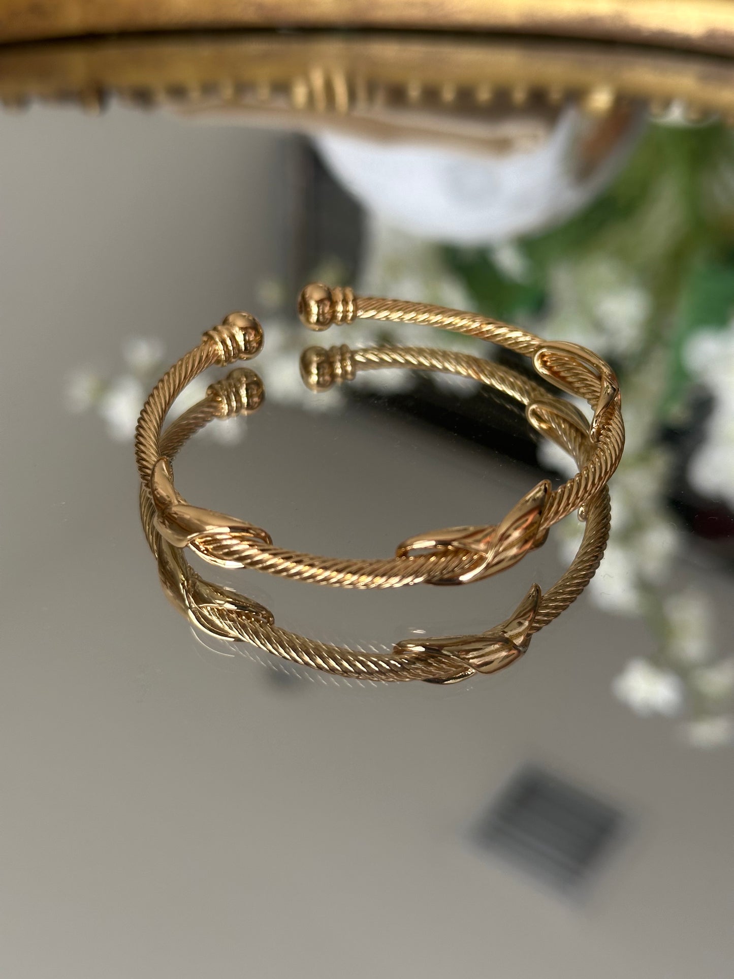 Gold Cuff Bracelet