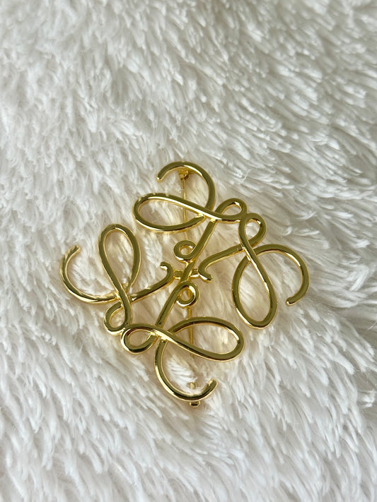 Gold Brooch