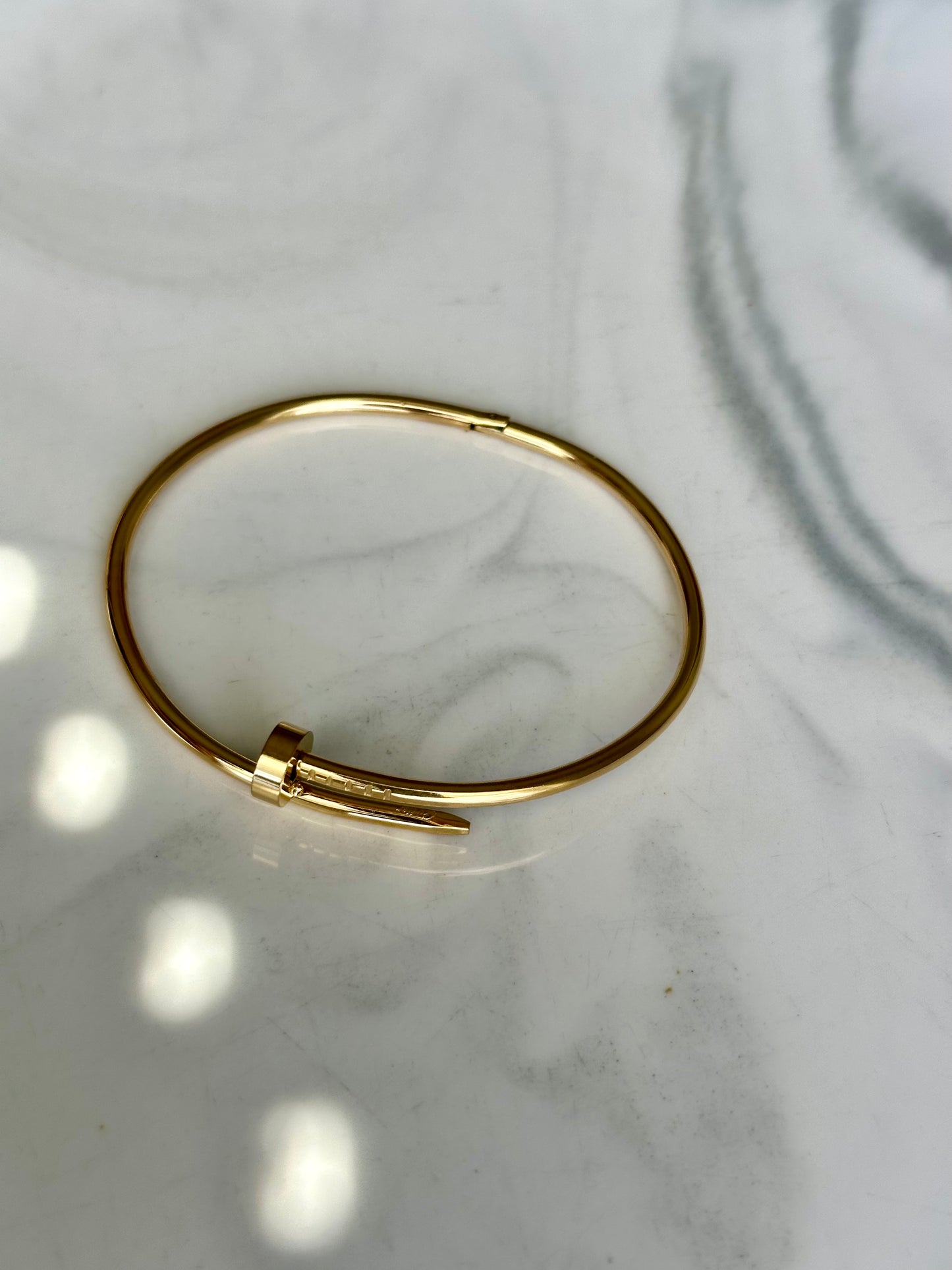Thin Gold Bracelet